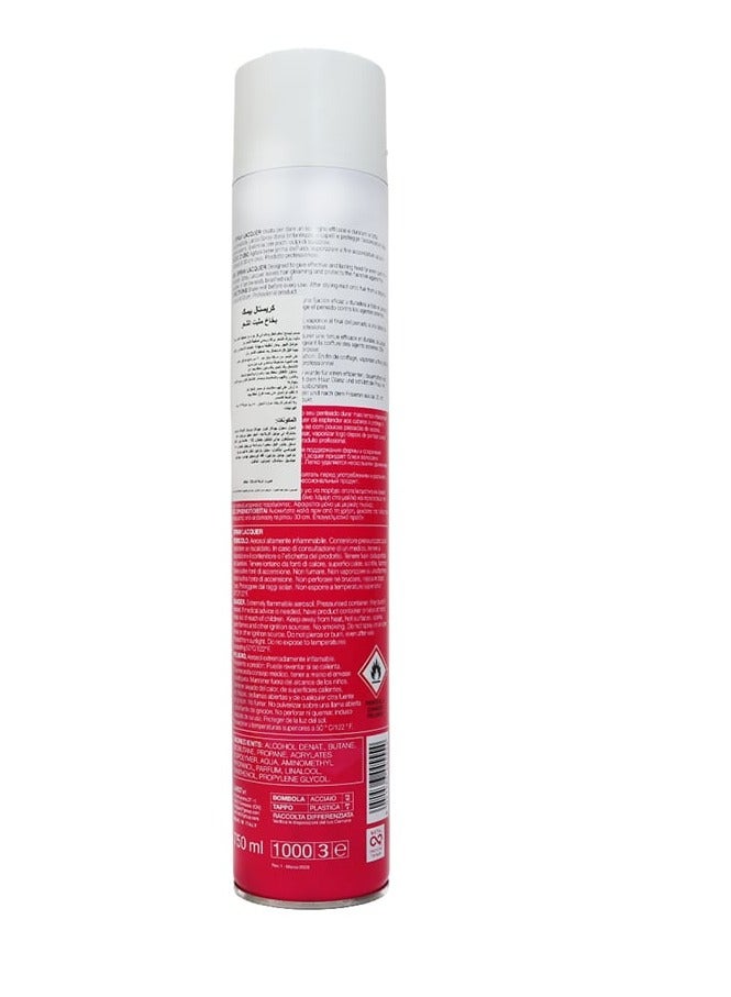 bbcos Kristal Basic Spray Lacquer for Strong Hold and Shine, Professional Hair Spray, 500ml - Image 2