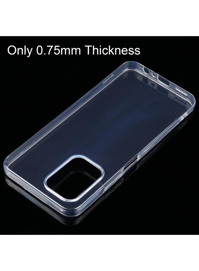 اس-توب جراب هاتف Realme C33 شفاف فائق النحافة مصنوع من مادة TPU - Image 5