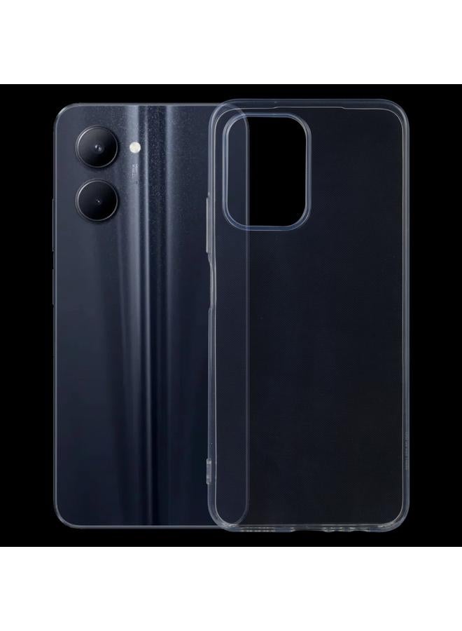 اس-توب جراب هاتف Realme C33 شفاف فائق النحافة مصنوع من مادة TPU - Image 1