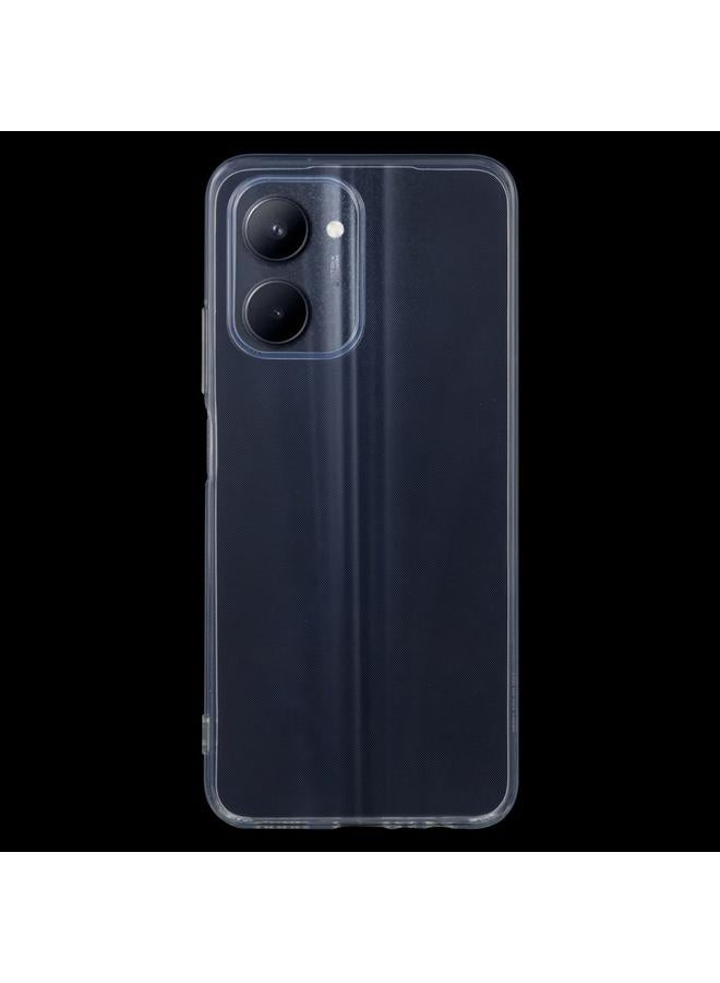 اس-توب جراب هاتف Realme C33 شفاف فائق النحافة مصنوع من مادة TPU - Image 2
