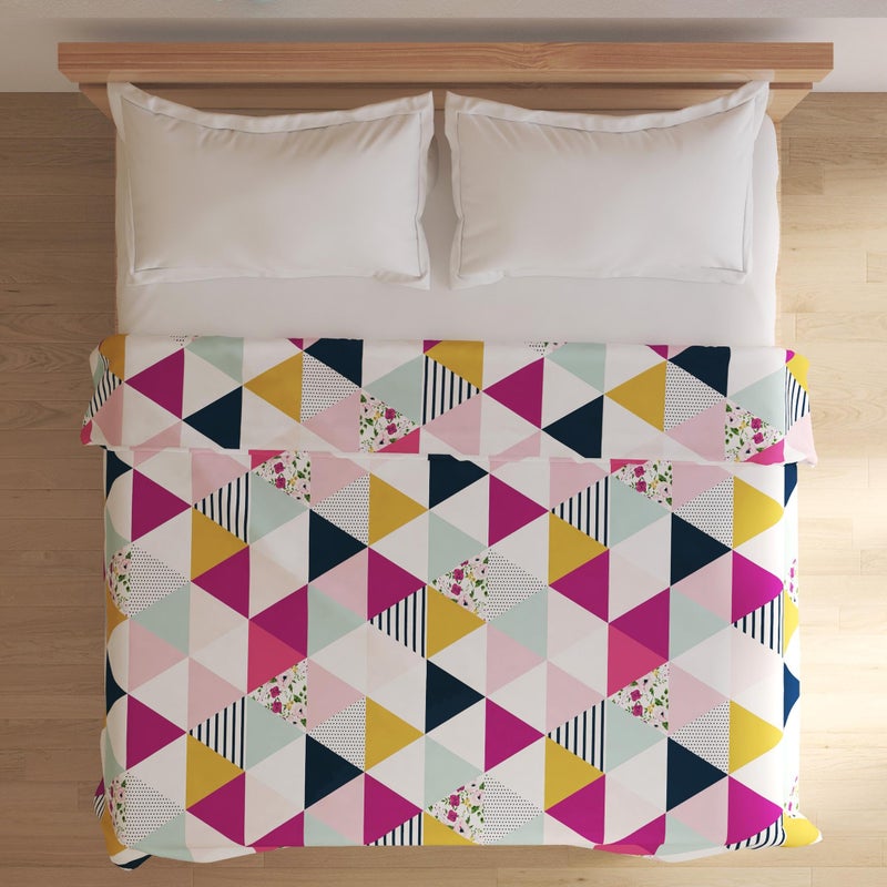 Home Centre Corsica Elegant Microfibre Printed Double Dohar - Image 3