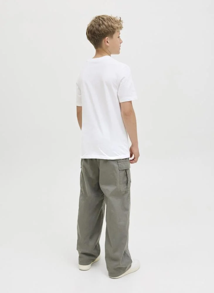Jack & Jones Junior Kids Jorcanggu Crew Neck T-Shirt