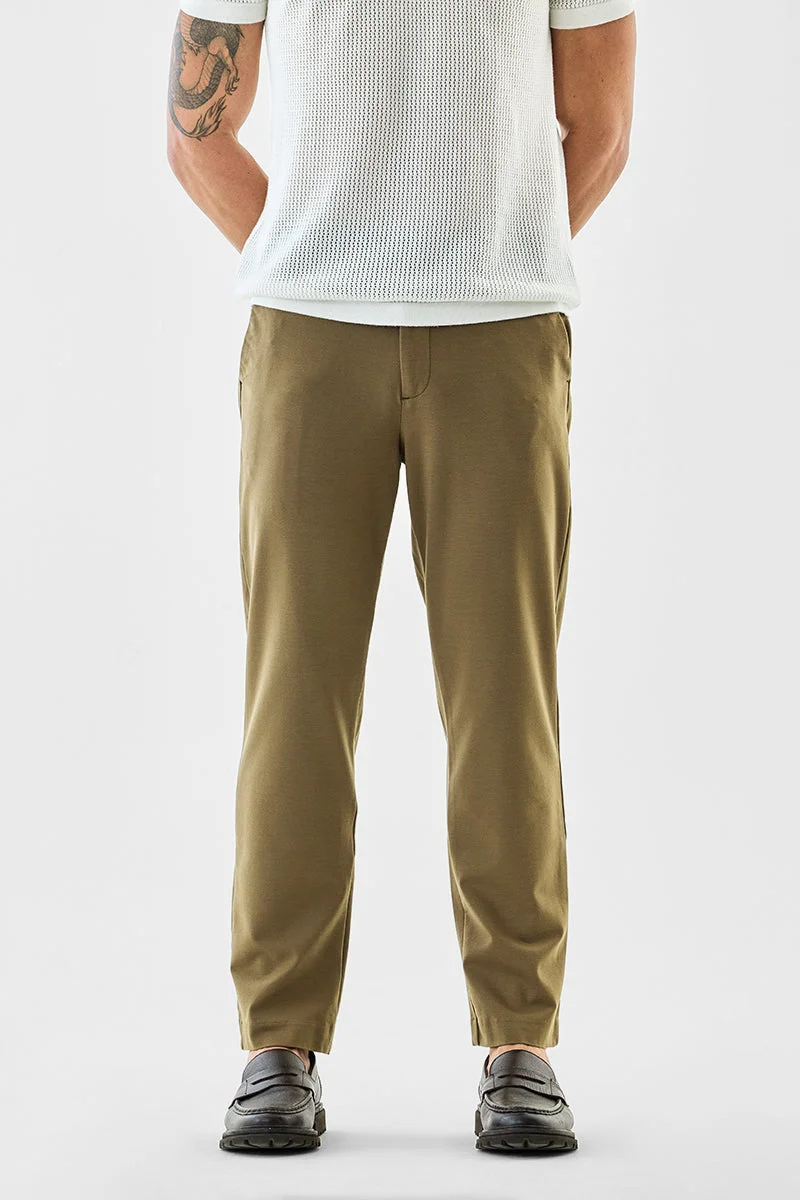 SNITCH Slim Fit Stretch Trousers