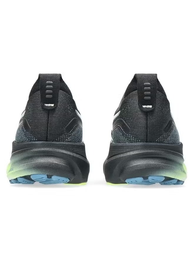 Onitsuka Tiger ASICS Men's GEL-KAYANO 32 Running Shoes – Black/Pure Silver/Lime - Image 4