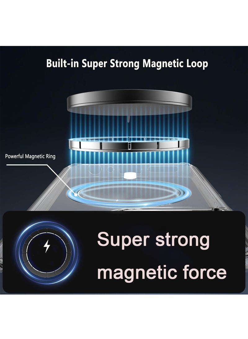 Adando For Oneplus 15 Case, Magnetic Wireless Charging Anti-Drop High Transparency Hard Cover  (Clear) - Image 3