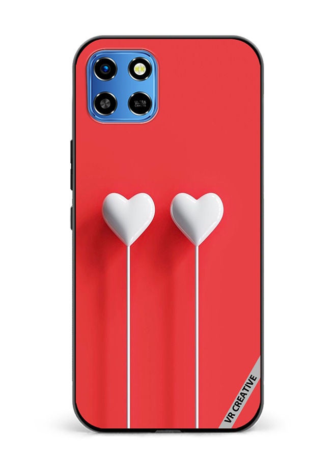 VR CREATIVE Protective Case Cover For Infinix Smart 6 HD Couple Design Multicolour - Image 1