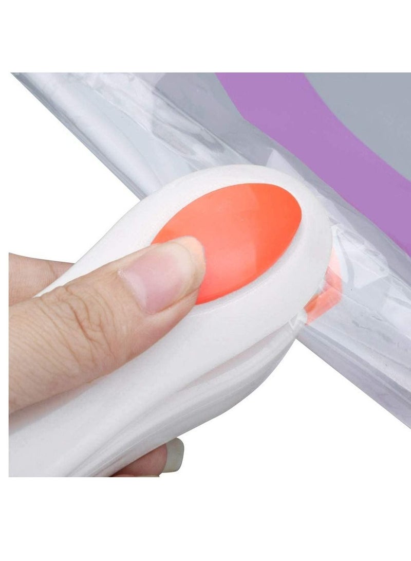 Portable Bag Clips Handheld Mini Electric Heat Sealing Machine Impulse Sealer Seal Packing Plastic Bag work with battery - Image 1