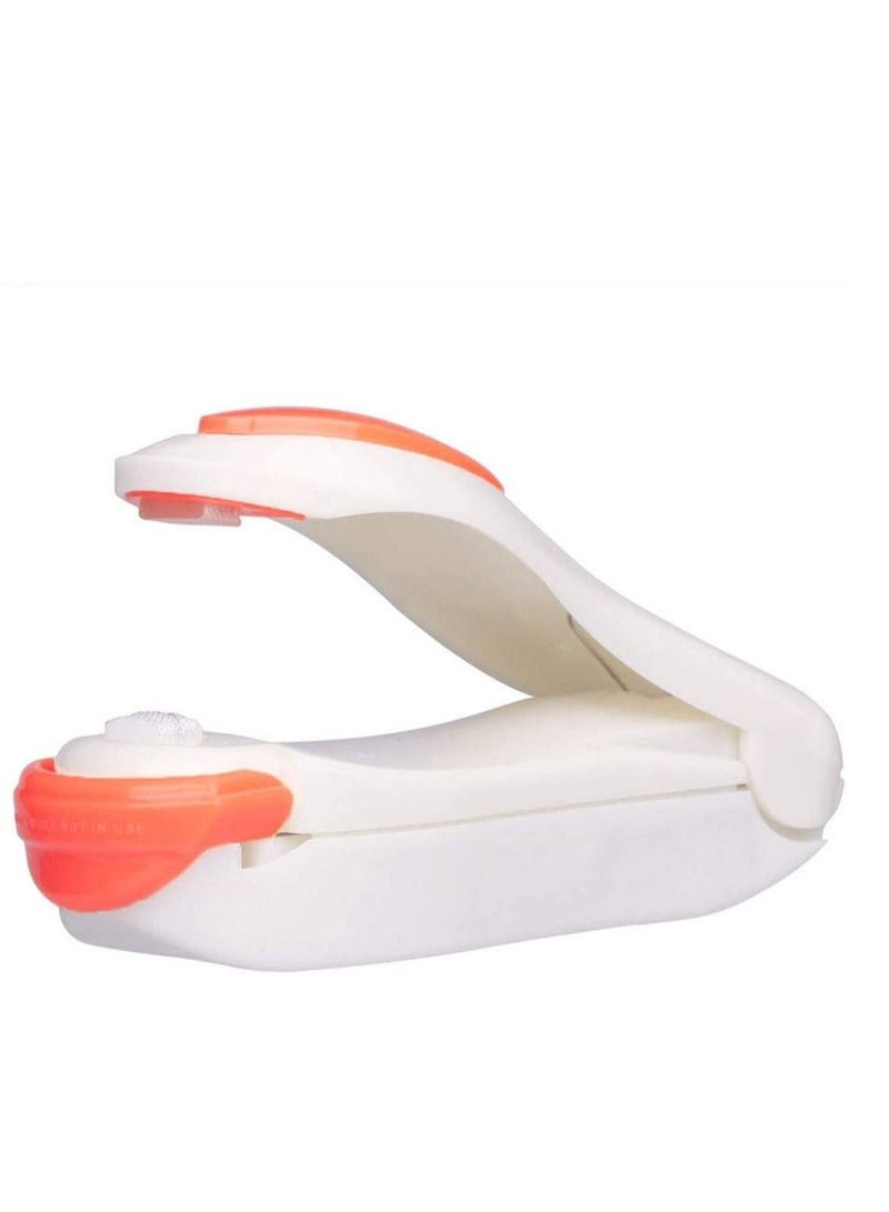 Portable Bag Clips Handheld Mini Electric Heat Sealing Machine Impulse Sealer Seal Packing Plastic Bag work with battery - Image 2