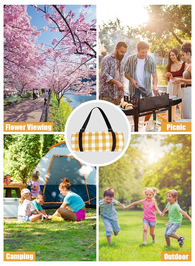APEX 200×200cm Picnic Blanket,Beach Mat, Extra Large Waterproof Waterproof Foldable Blanket, Portable Picnic Mat, Camping Grass Picnic Blanket for 8 Adults Outdoor Picnic Mat, Camping Outdoor Activities Supplies - Image 2