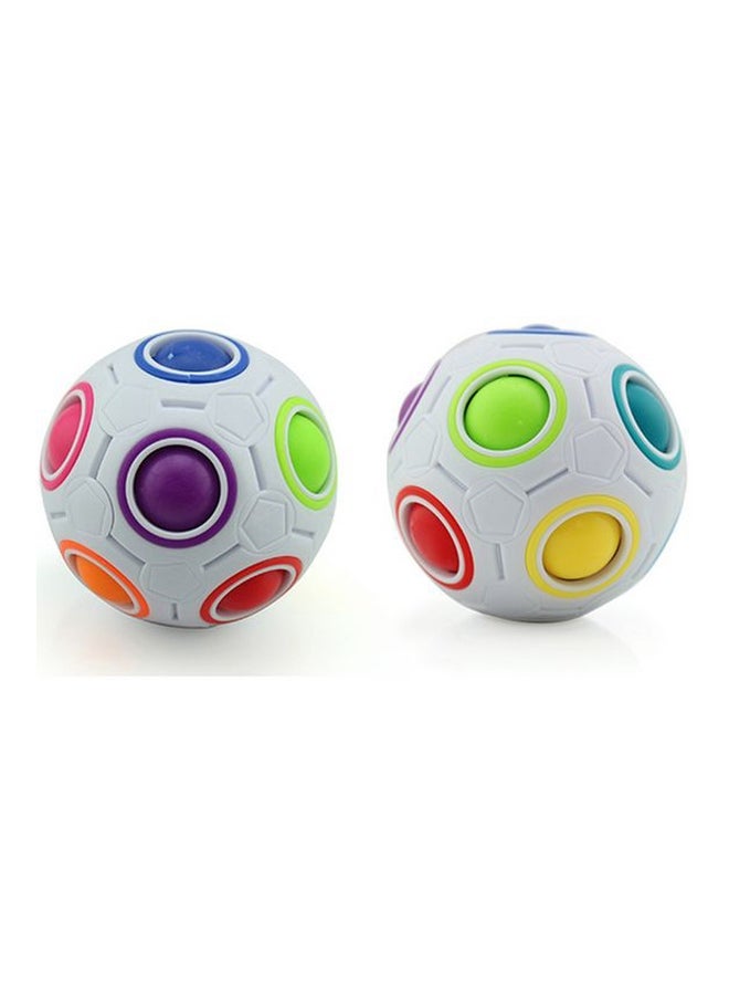 Football Magic Cube Puzzle 6.8cm - Image 3