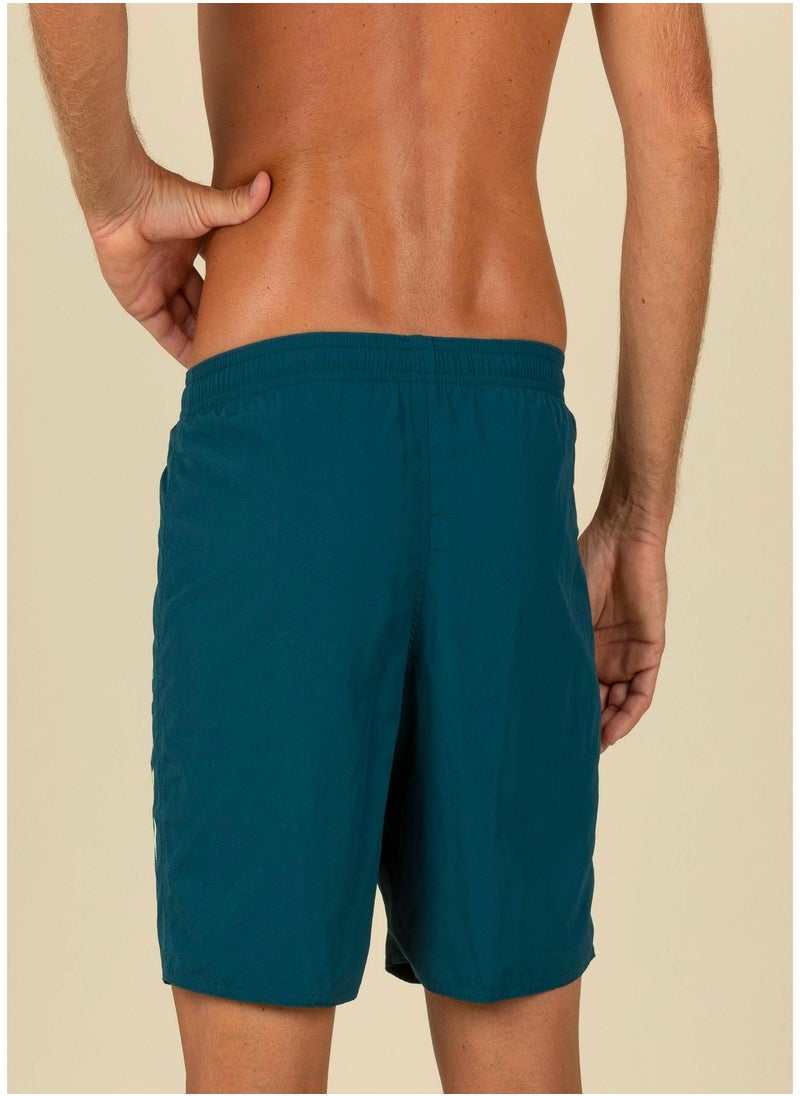 NABAIJI NABAIJI by DECATHLON, Men's Swimming Shorts - Swimshort 100 Basic - Turquoise Green  - Image 3
