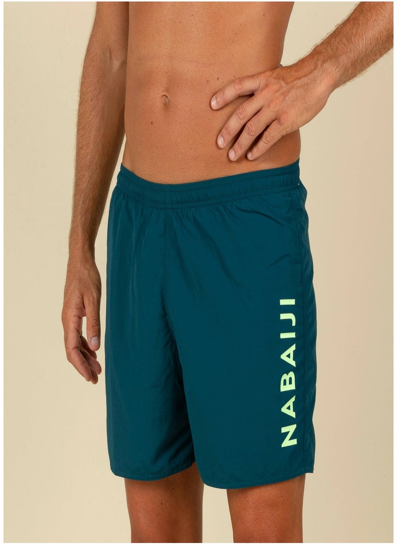 NABAIJI NABAIJI by DECATHLON, Men's Swimming Shorts - Swimshort 100 Basic - Turquoise Green  - Image 1
