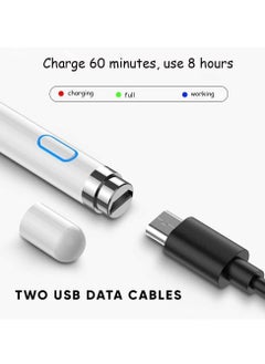 Generic Stylus Pen Touch Screen Pencil: Active Stylus Pens Compatible for Apple iPhone iPad HP DELL Tablet Phone Laptop Chromebook Kindle Fire - Fine Point Digital Capacitive Drawing Pencil  - Image 2