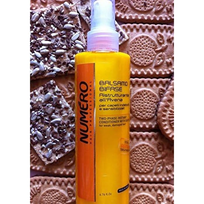 Brelil Numero Instant Two-Phase Oatmeal Hair Conditioner 200 ml./6.7 fl.oz. - Image 4