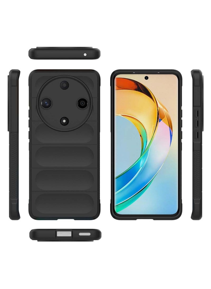 Generic - Magic Shield Tpu Silicone Shockproof Phone Case For Honor X9B Black - Image 1