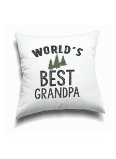 PRINTSHOP4ME Grandpa's Day Special Birthday and Father's Day Throw Pillow 40x40 cm - Perfect Grandfather Gift - Thanksgiving Gift for Grandfather - Grandpa Cushion Cover for Sofa Bed  - Image 1