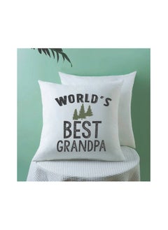 PRINTSHOP4ME Grandpa's Day Special Birthday and Father's Day Throw Pillow 40x40 cm - Perfect Grandfather Gift - Thanksgiving Gift for Grandfather - Grandpa Cushion Cover for Sofa Bed  - Image 4