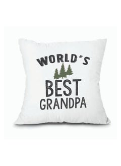 PRINTSHOP4ME Grandpa's Day Special Birthday and Father's Day Throw Pillow 40x40 cm - Perfect Grandfather Gift - Thanksgiving Gift for Grandfather - Grandpa Cushion Cover for Sofa Bed  - Image 2