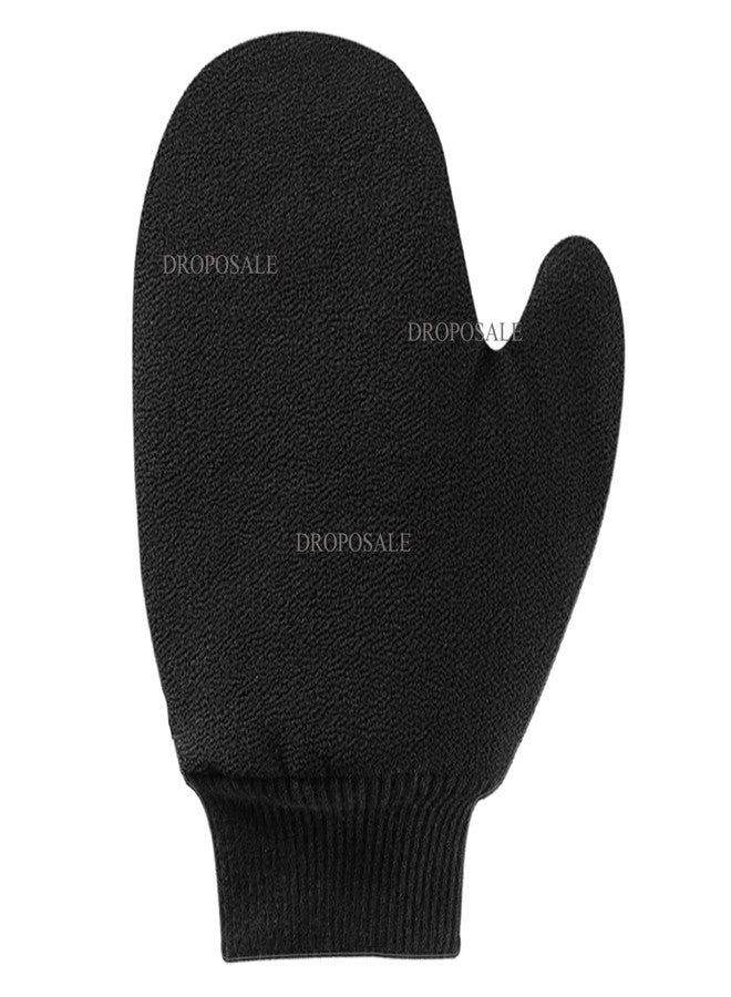 Droposale Bath Gloves Spa Massage Body Scrubber Cleaner Gloves Exfoliating & Face Dead Skin Remover Deep Scrubbing Exfoliating Mitt Glove. (Thumb Exfoliating Gloves) - Image 1