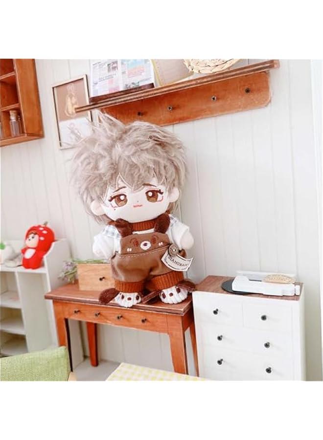 Arabest Plush Doll Clothes ,Cute Stuffed Animal Clothes for Labubu, 6 Inches Puppy Suit 3-Piece Set Soft Stuffed Plush Toy Dress Up Accessories  - Image 5