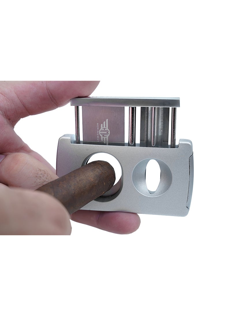 Hemingway Luxury Cutter Stainless Steel V-Cut and Round Cut with Punch - Image 3
