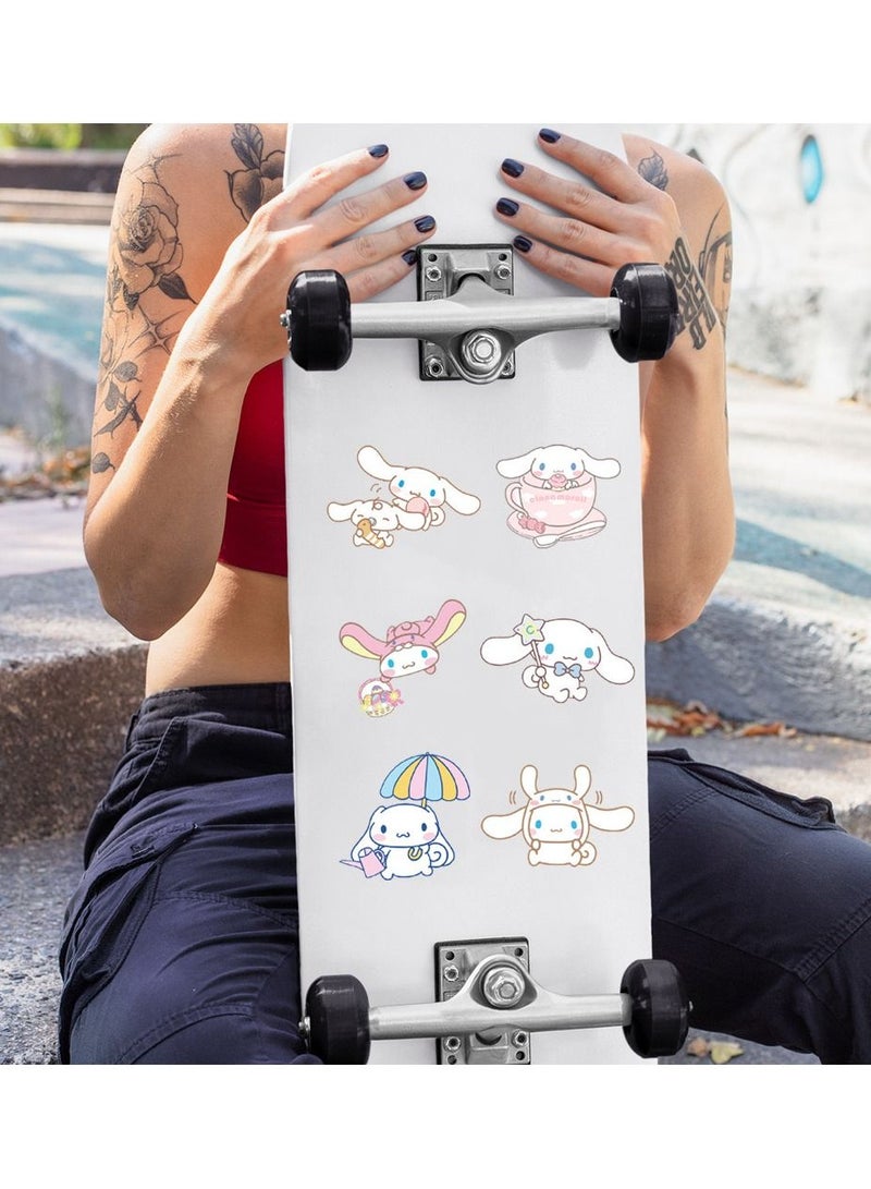 100 قطعة من ملصقات الفينيل المقاومة للماء على شكل كلب سينامورول الكرتونية - Image 2