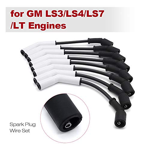 VISLONE 9070C Spark Plug Wire Set - Extreme 9000 Ceramic Boot - for GM LS3/LS4/LS7/LT Engines - Image 2