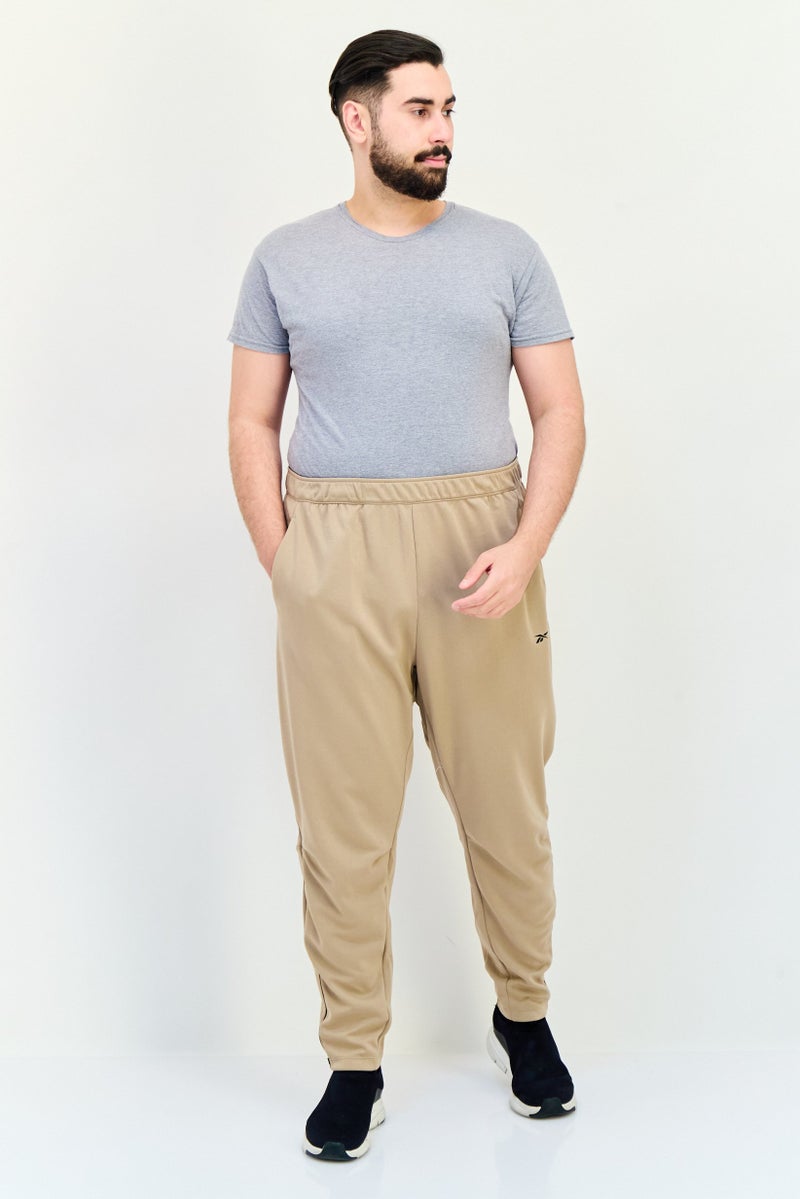 Reebok Men Sportswear Fit Training Sweatpants, Tan - Image 4