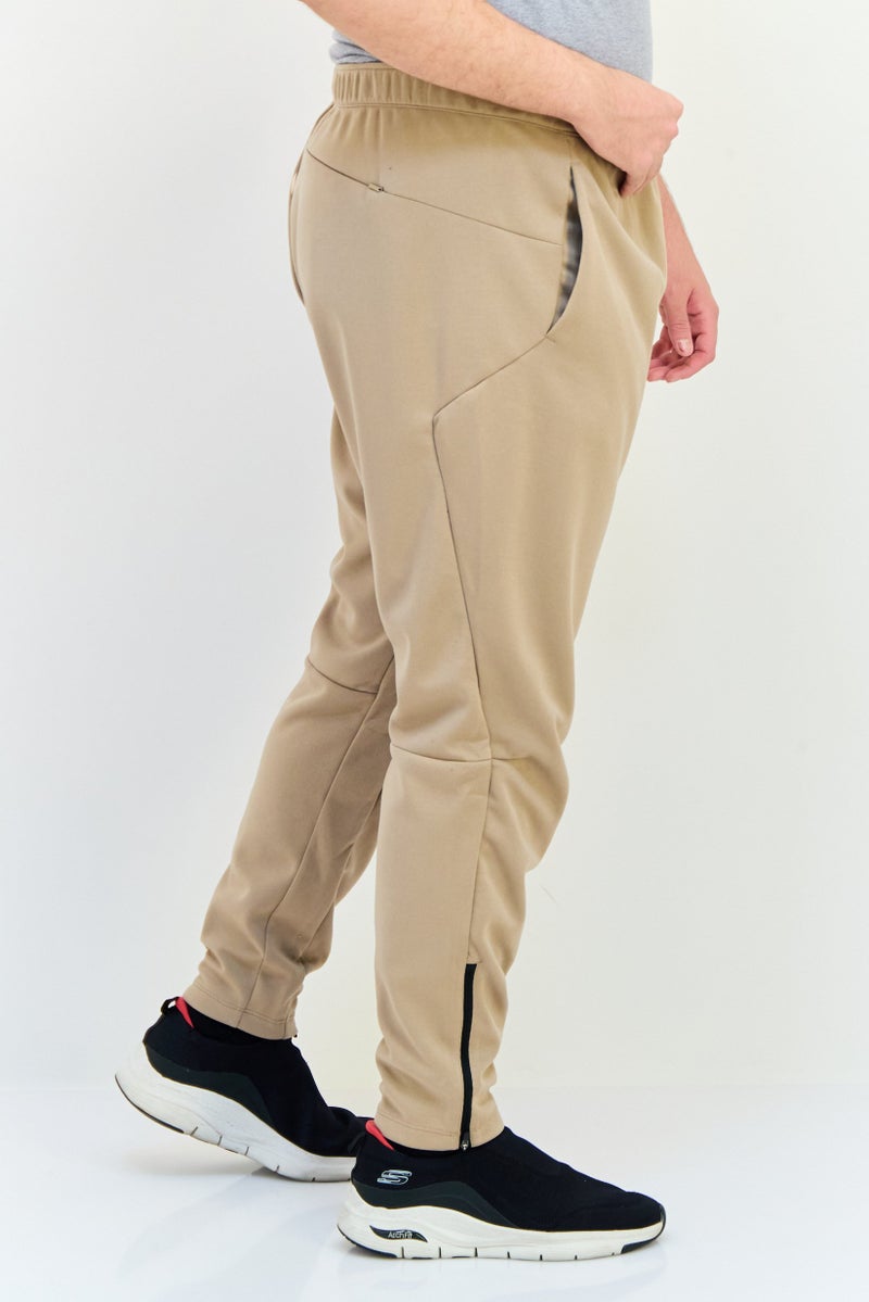 Reebok Men Sportswear Fit Training Sweatpants, Tan - Image 2