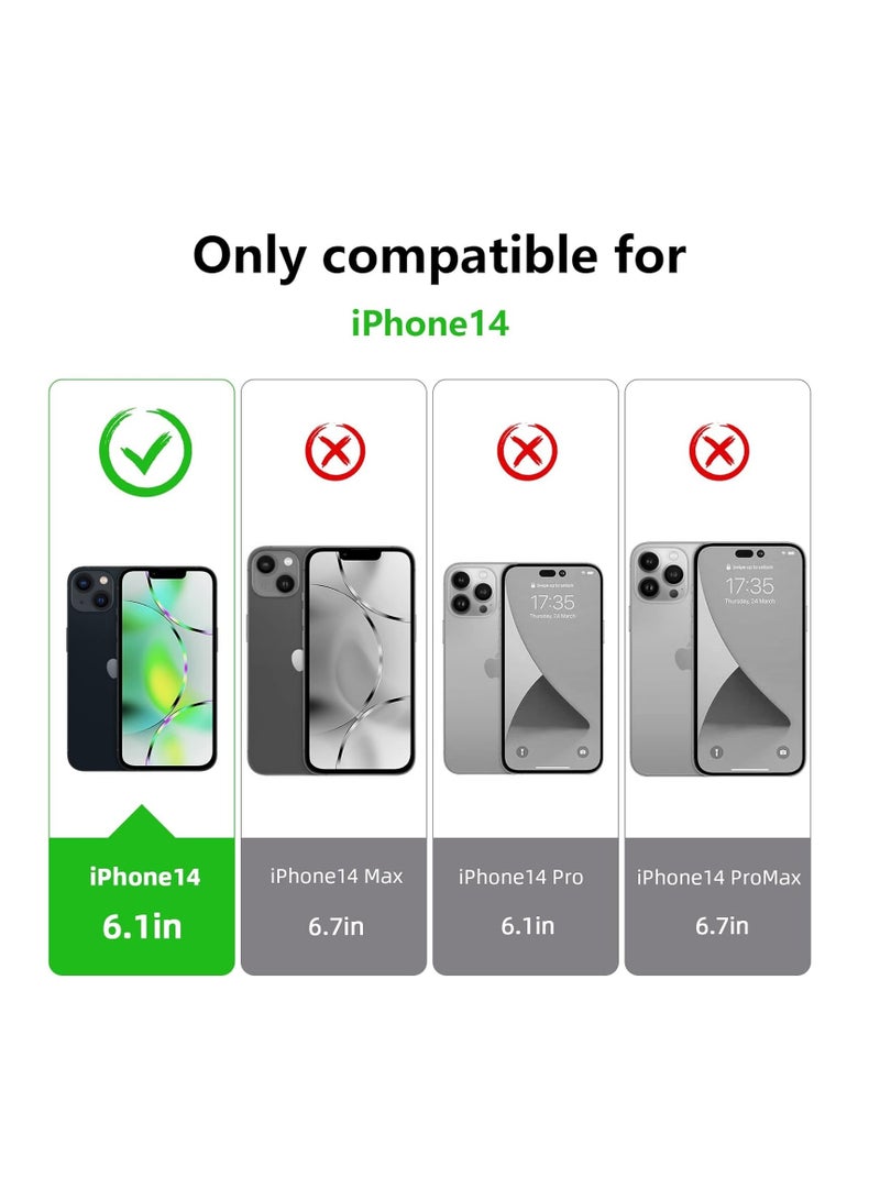 DUSALA Case Compatible with Iphone 14 Case with Camera Protection, TPU Silicone Crystal Clear Soft Cover Flexible Transparent Shockproof Case Cover For Iphone 14 5G - Image 2