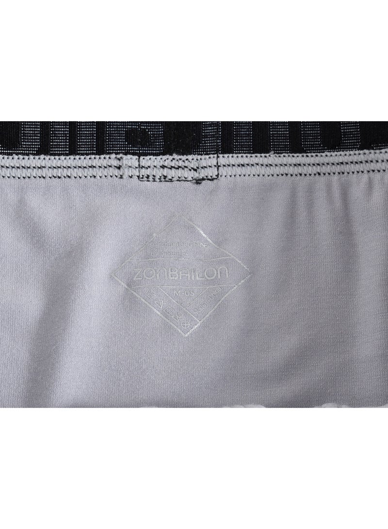 Zonbailon Men's Bamboo Fiber Boxer Briefs, Open Fly U Pouch Breathable Soft Stretch Underwear for Men, Sizes M-3XL - Image 4
