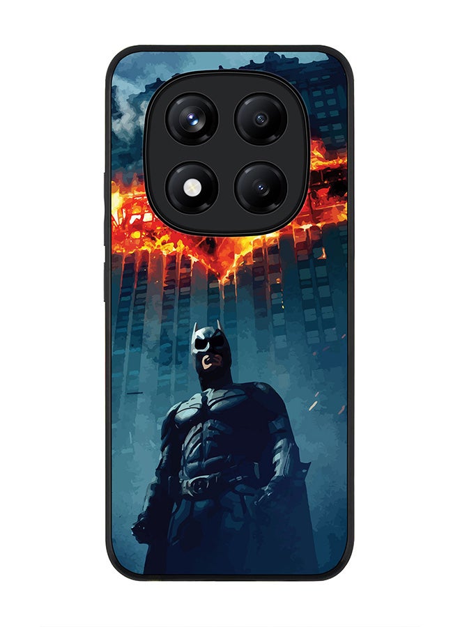 Stylizedd For Xiaomi Redmi Note 14 Pro 4G 4G Case,Slim fit Camera Protection, Shockproof Thin Phone cover  - Burning Batman - Image 1