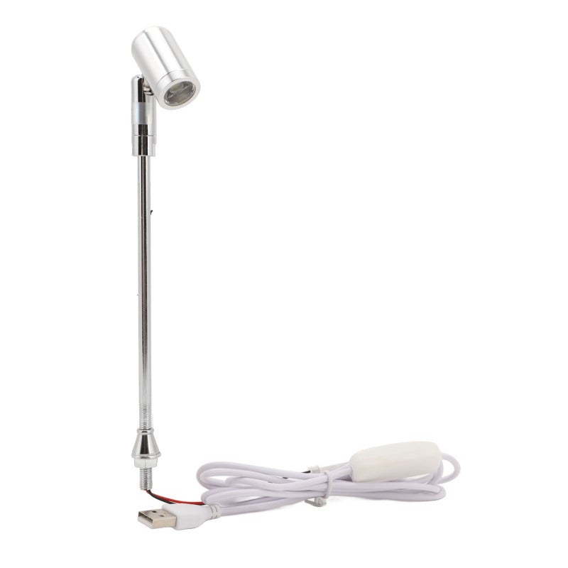 Led Spotlight: 1W Natural Light, Adjustable Head Design - Sturdy Aluminum Alloy Construction, Display Cabinet Light for Home Vanity, Jewelry Showcase, Painting Display - Image 4