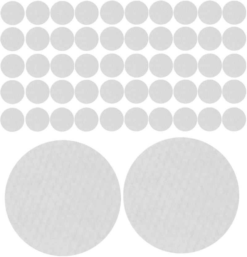 مناديل قطنية مستديرة سميكة 1200 قطعة ملمس اللؤلؤ للبشرة الحساسة لإزالة المكياج - Image 1