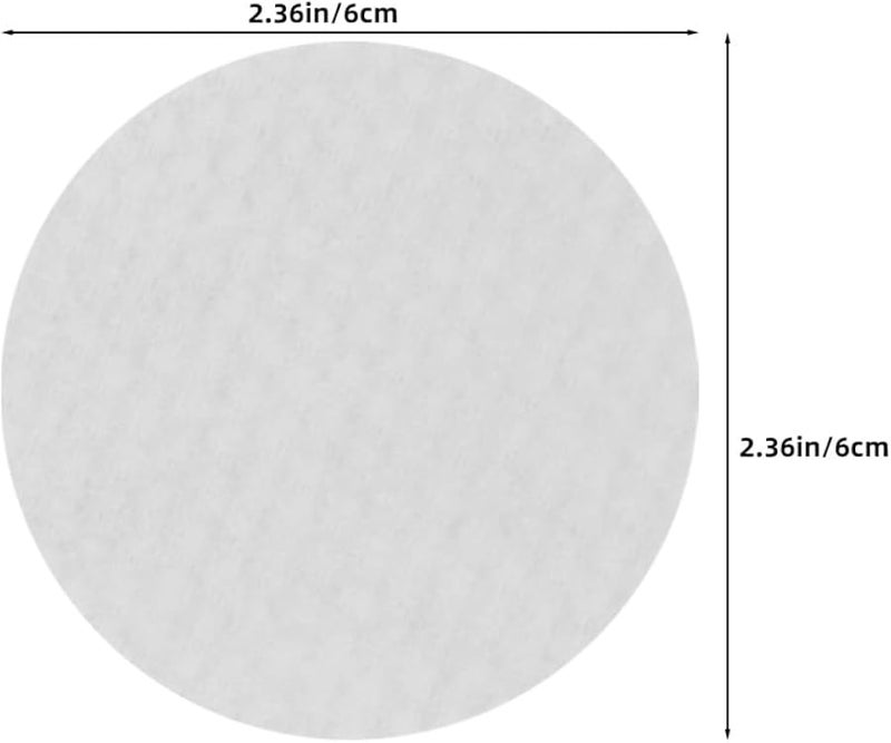 مناديل قطنية مستديرة سميكة 1200 قطعة ملمس اللؤلؤ للبشرة الحساسة لإزالة المكياج - Image 3