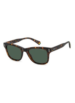 Polaroid Unisex Polarized Rectangular Shape  Sunglasses Pld 6206/S Green 41 - Lens Size: 41.3 Mm - Hvn  - Image 1
