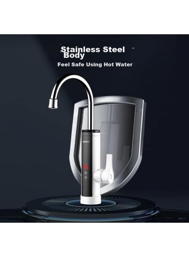 Supor Electric Hot Water Tap, Bottom Water Inlet, Instant Heating, Fast Heating Kitchen Treasure, Quick Kitchen And Bathroom Use, Balcony Electric Water Heater, Variable Frequency Constant Temperature Model 272947-01tcp - Image 3
