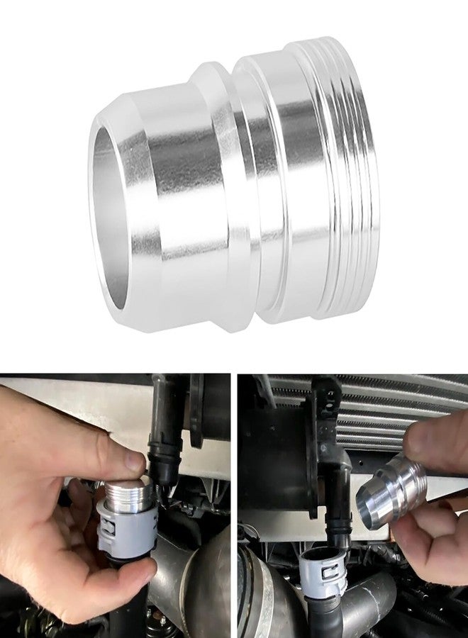 NIULPFZTK Silvery Blow Off Valve Mod, Vent to Atmosphere (VTA) Mod Plug for Ford F150 EcoBoost/Raptor 2.7L 3.5L 2013-2023 for F150 Accessories - Image 2