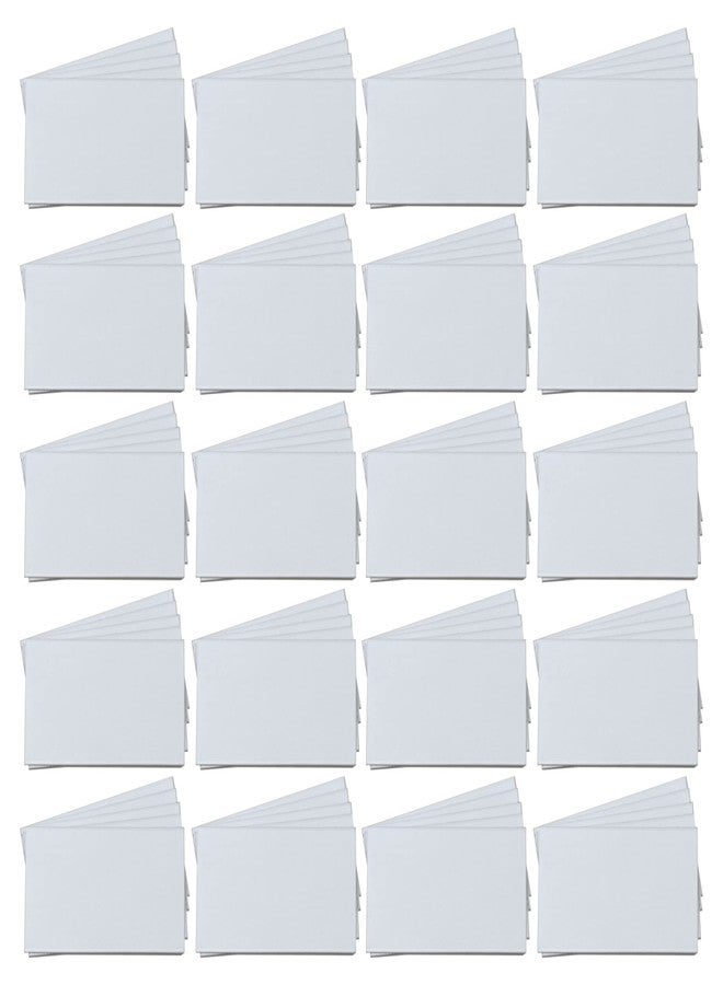 MV Magna Visual Magna Visual 1" x 2" White Pre-Cut Write On Wipe Off Magnetic Strips 100 Pack - Image 1