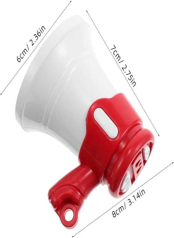 ATETO Mini Megaphone Keychain Toy | Portable Loudspeaker Voice Amplifier with Siren & Recording Feature | Fun Horn Keychain for Kids Outdoor Play Events & Travel - Image 4