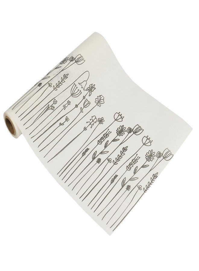 PureWraps Printed Food Wrapping Parchment Paper (White, Standard) | Oven, Microwave, Air Fryer Safe | Butter Paper Roll - Image 2