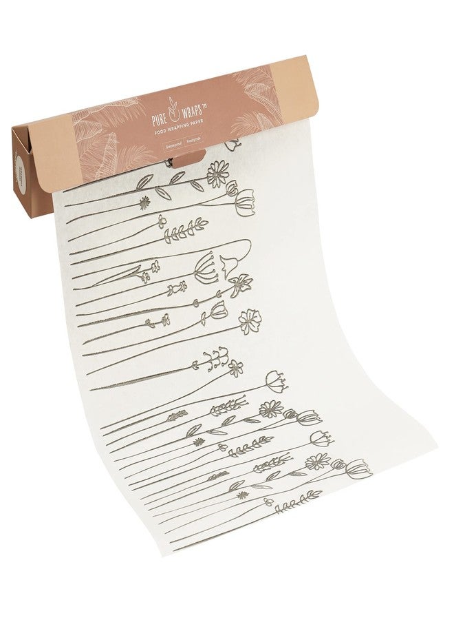 PureWraps Printed Food Wrapping Parchment Paper (White, Standard) | Oven, Microwave, Air Fryer Safe | Butter Paper Roll - Image 3