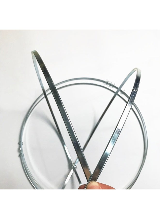 Solid Rolling Hoop 38cm50cm Push Hoop Traditional Nostalgic Toy Hoop Kidsren's Outdoor Kindergarten Rolling Hoop-Specifications:38 Flat Iron Ring  - Image 5
