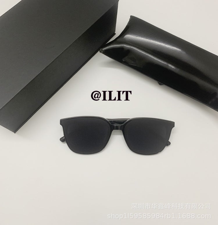 Generic 2022 High-Quality GM Sunglasses for Men and Women @ ILIT Black (without packaging) 