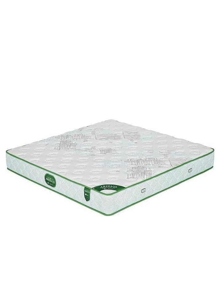 Back Care mattress with medium pressure, featuring a 20 cm high-density RF6-MIX foam layer and soft velvet fabric. Designed to provide optimal spinal support, it is easy to ship and store thanks to advanced compression and packaging technology 200x140x31 cm - Image 2