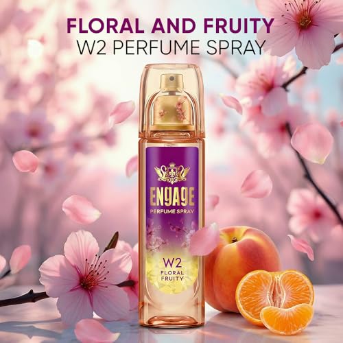 Engage W2 Perfume Spray for Women 120ml | Floral & Fruity |Berries, Orchid, Vanilla | 24 hr Freshness | Long Lasting | No Parabens | No Silicones| Dermatologically Tested |Crafted for Everyday Luxury - Image 3