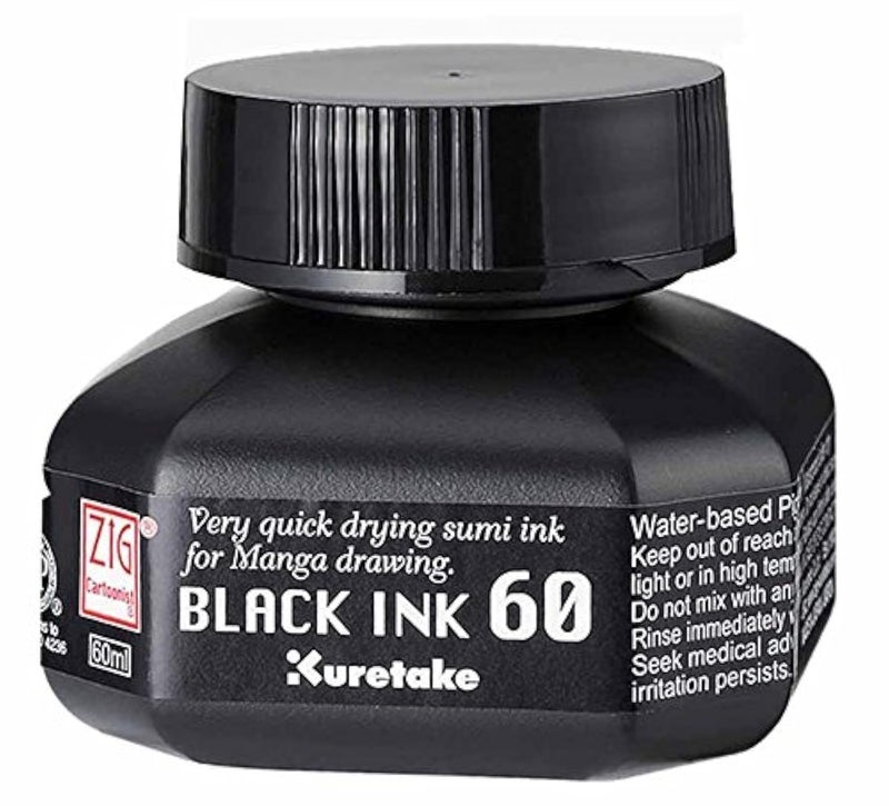 Zig Manga Sumi Drawing Ink, 60 ml - Image 4