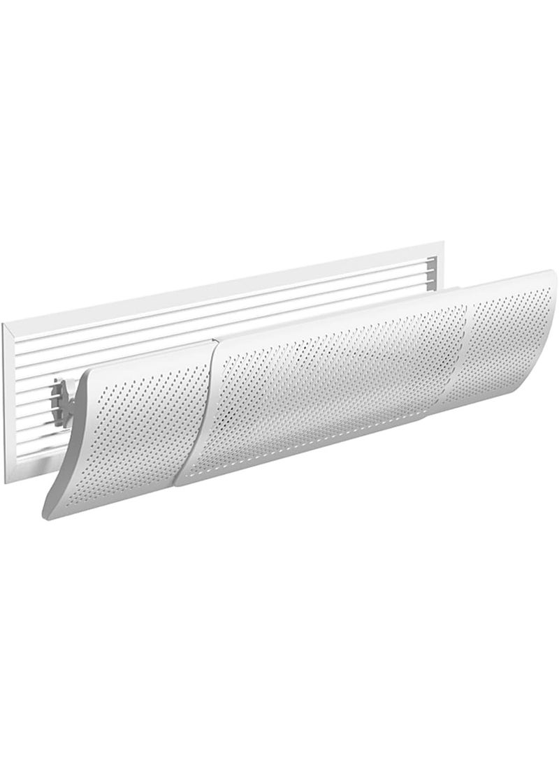 Meishida Central Air Conditioner Deflector, Adjustable AC Air Flow Deflector, Anti-direct Blowing Windshield Baffles for Home & Office, Retractable Windproof Baffle, Universal Air Conditioner (58.5-95.5cm) - Image 1