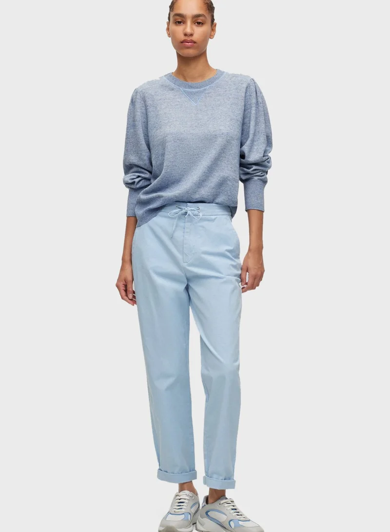 BOSS Crew Neck Knitted Sweatshirt
