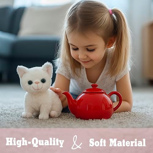 Webby Plush Sitting Cat Soft Toys | Cute Stuffed Animals for Kids and Adults - Image 4